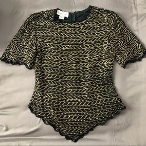 Vintage Laurence Kazar blouse